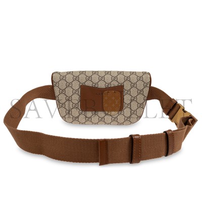 GUCCI GG EMBLEM SMALL BELT BAG ‎821165 (23*13*5.5cm)